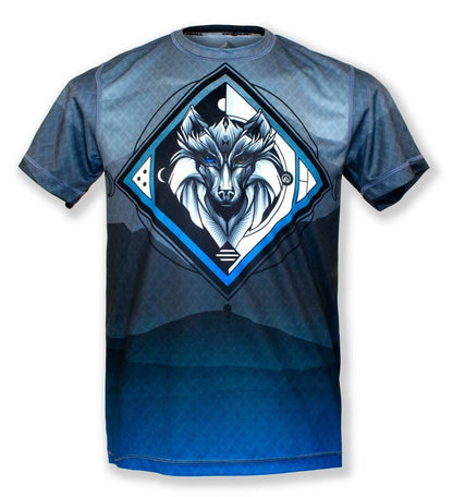 INKnBURN Men's Wolf Tech Shirt (S, L, 2XL)