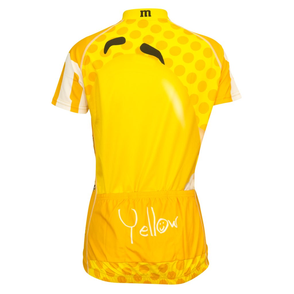 M&M's "Signature" Women's Cycling Jersey - Yellow 2XL - 50% OFF!