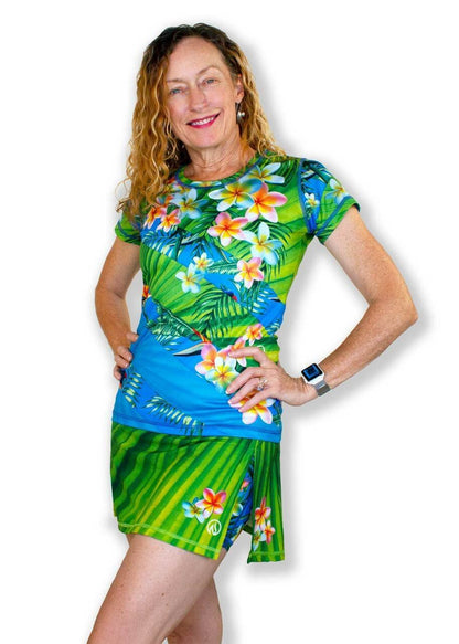 INKnBURN Women's Aloha Tech Shirt (XS, S)