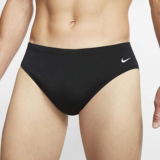 Nike Poly Core Solid Brief, Black (Size 26)