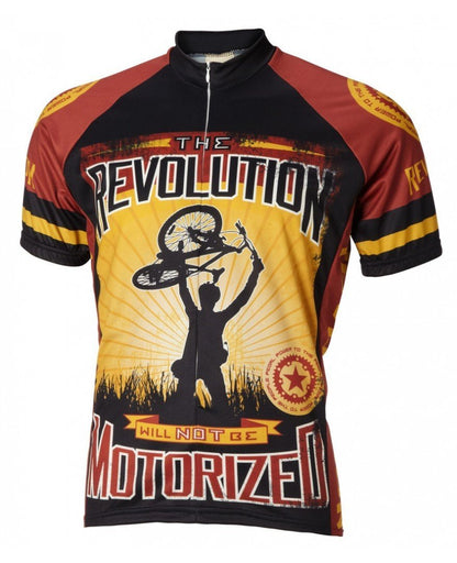 The Revolution Will Not Be Motorized Cycling Jersey (Small)