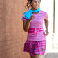 INKnBURN Women's Ribbon Tech Shirt, X-Small