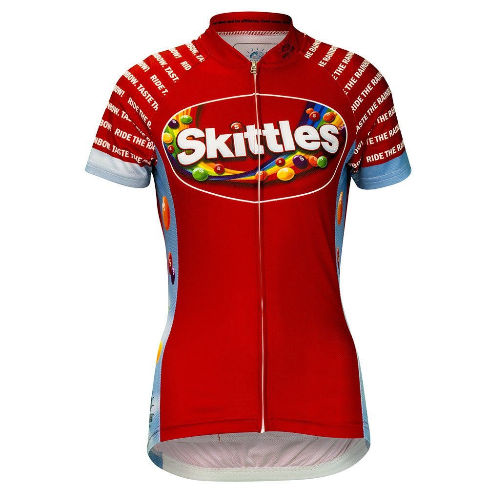 Skittles Ride the Rainbow Women's Cycling Jersey (Small) - 50% OFF!