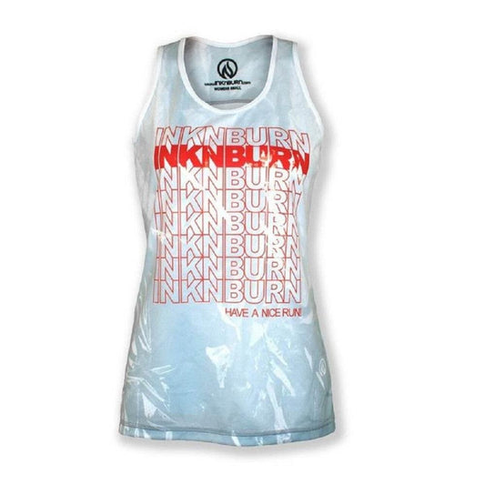 INKnBURN Women's Plastic Bag Singlet (Medium)