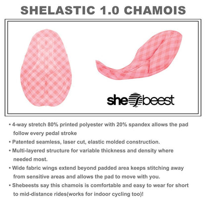 Shebeest Pre Dyed Ultimo Women's Cycling Shorts