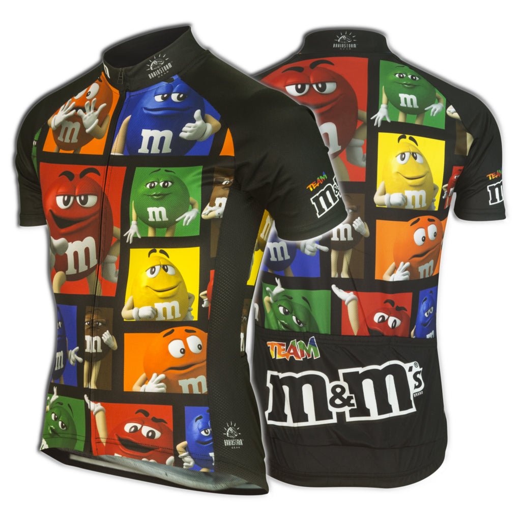 Team M&M's Men's Cycling Jersey - Windows - Medium - 50% OFF!