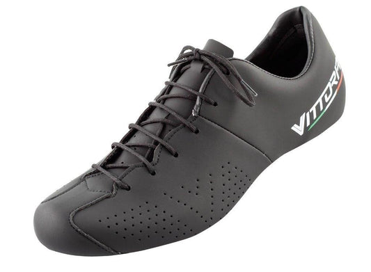 Vittoria Mondiale Road Cycling Shoes LOOK Soles (Black)
