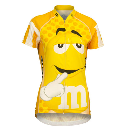 M&M's "Signature" Women's Cycling Jersey - Yellow 2XL - 50% OFF!