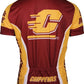 Central Michigan Chippewas Men's Cycling Jersey (S, 3XL)