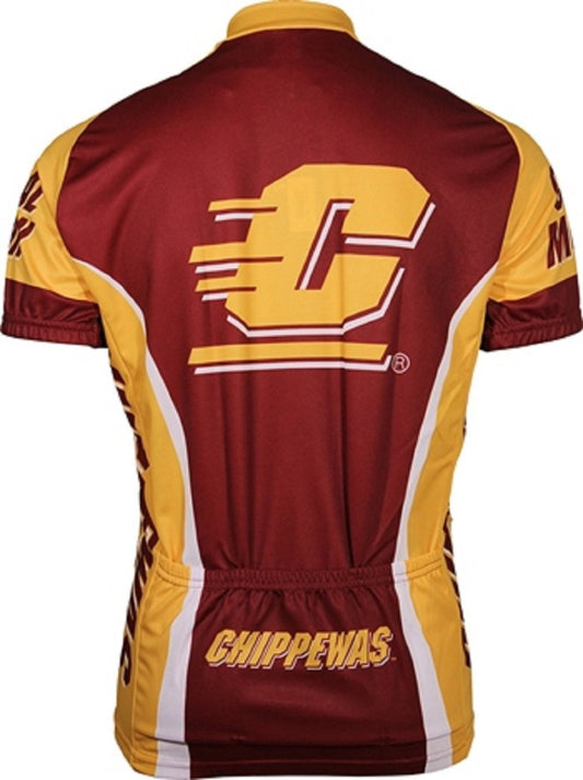 Central Michigan Chippewas Men's Cycling Jersey (S, 3XL)