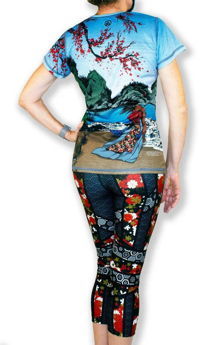 INKnBURN Women's Tomoe Gozen Tech Shirt (Large)