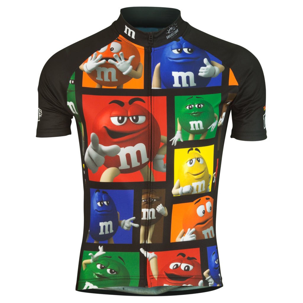 Team M&M's Men's Cycling Jersey - Windows - Medium - 50% OFF!