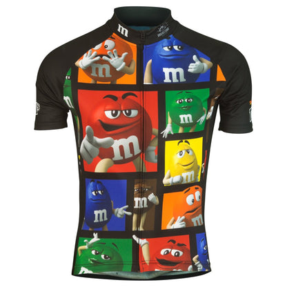 Team M&M's Men's Cycling Jersey - Windows - Medium - 50% OFF!