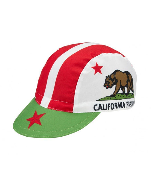 California Flag Cycling Cap