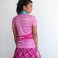 INKnBURN Women's Ribbon Tech Shirt, X-Small