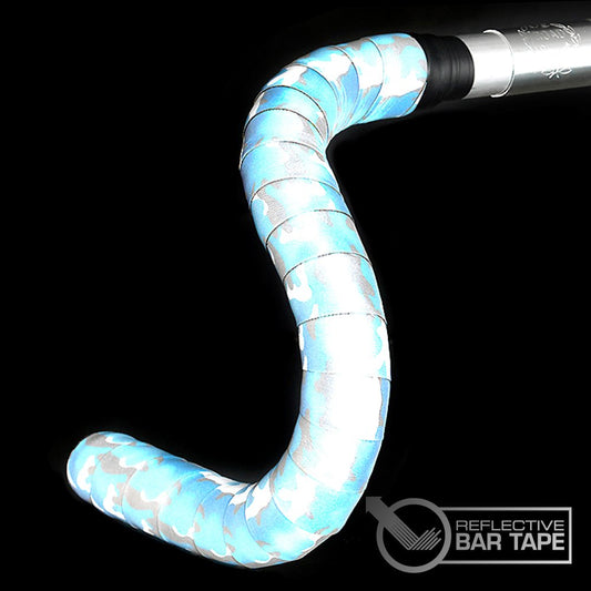 Serfas Reflective Bar Tape - Blue Camo