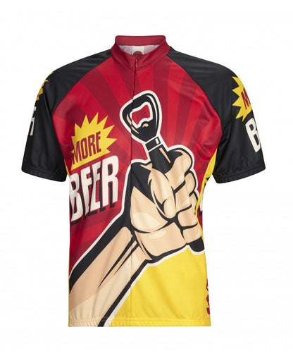 More Beer Men's Cycling Jersey (Small)
