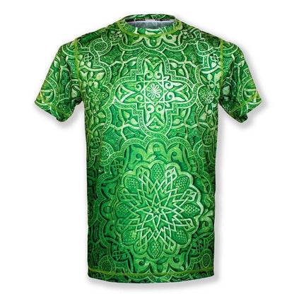 INKnBURN Men's Celtic Mandala Tech Shirt (M, XL)