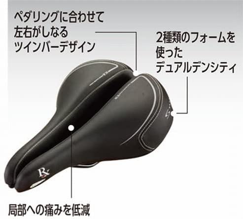 Serfas E-Gel Men's Bicycle Saddle