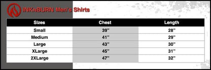 INKnBURN Men's Stealth Tech Shirt, Small