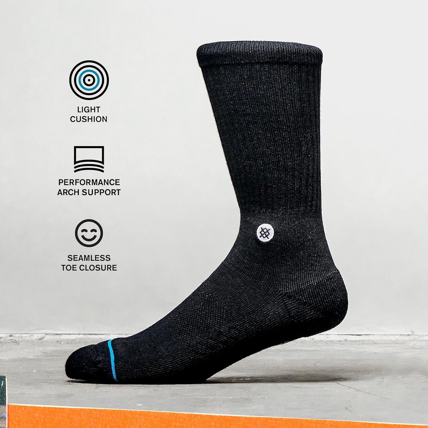 Stance Icon Sport Crew Socks
