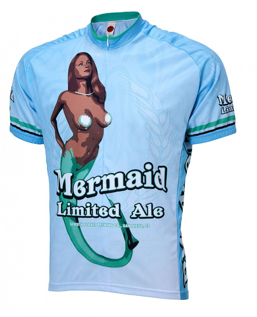 Mermaid Ale Men's Cycling Jersey (S, M, L, XL, 2XL, 3XL)