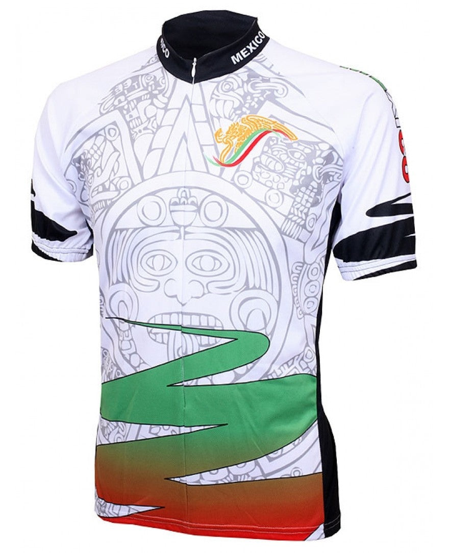 Mexico Aztec Cycling Jersey (S, M, L, XL, 2XL, 3XL)