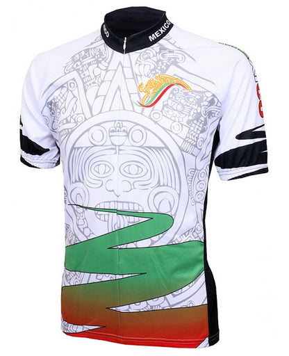 Mexico Aztec Cycling Jersey (S, M, L, XL, 2XL, 3XL)