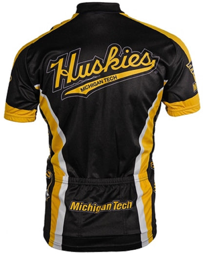 Michigan Tech Huskies Men's Cycling Jersey (S, M, L, XL, 2XL, 3XL)