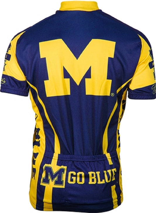 Michigan Wolverines Men's Cycling Jersey (S, M, L, XL, 2XL, 3XL)