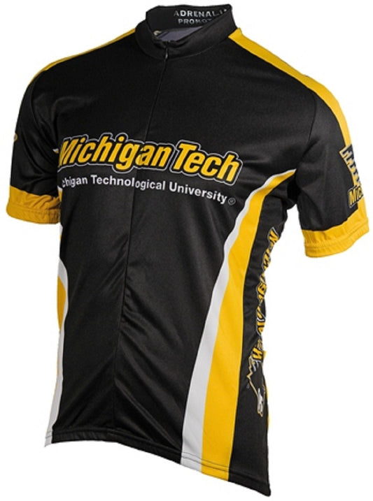 Michigan Tech Huskies Men's Cycling Jersey (S, M, L, XL, 2XL, 3XL)