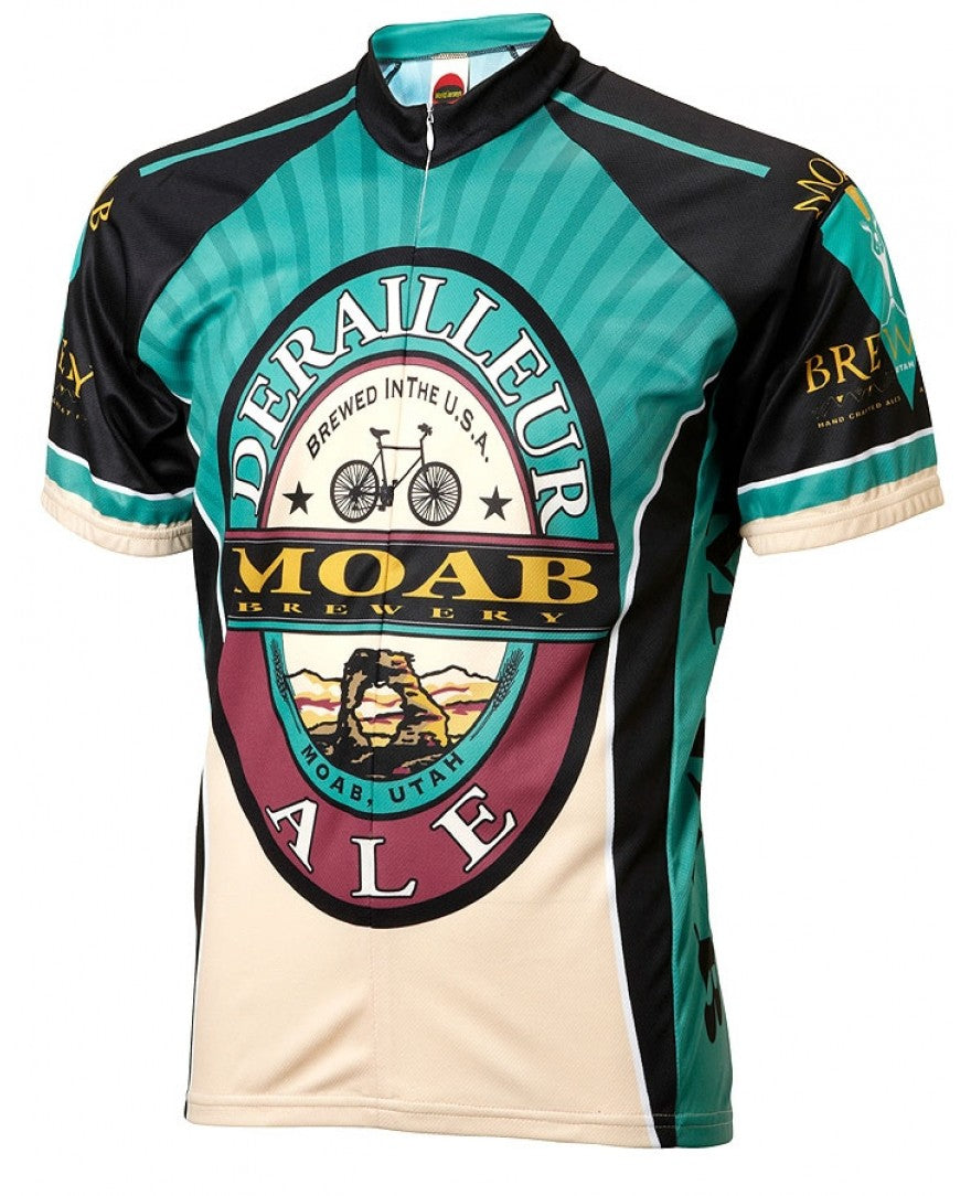 Moab Brewery Derailleur Ale Cycling Jersey