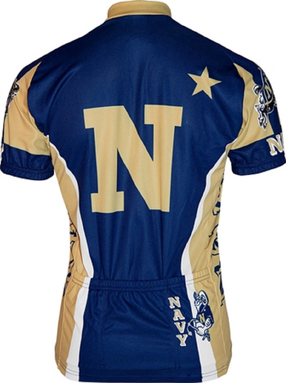 US Navy Midshipmen Men's Cycling Jersey (S, M, L, XL, 2XL, 3XL)