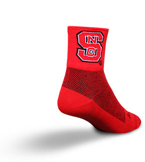 North Carolina State Cycling Socks, Small/Medium