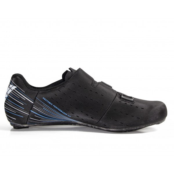 Nuvola Road Cycling Shoes - Black/Blue (3-Bolt Look Sole)