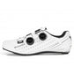 Nuvola Road Cycling Shoes - White/Grey (3-Bolt Look Sole)