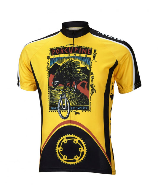 Moab Brewery Porcupine Pilsner Men's Cycling Jersey (S, M, L, XL, 2XL, 3XL)