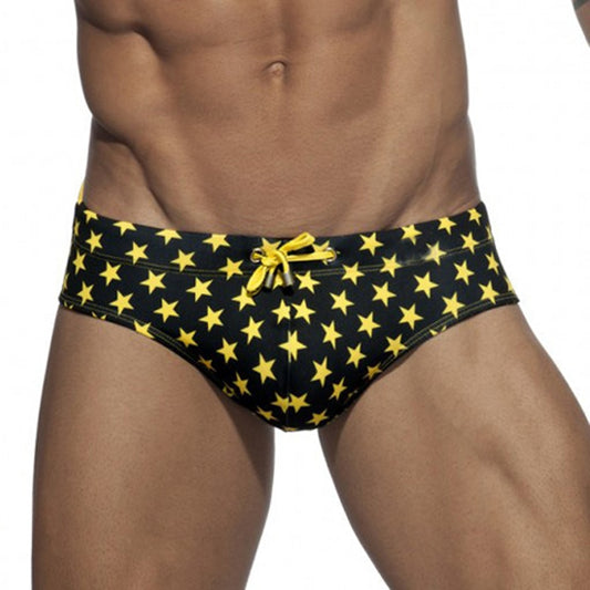 JESBONY Men's Stars Swim Brief