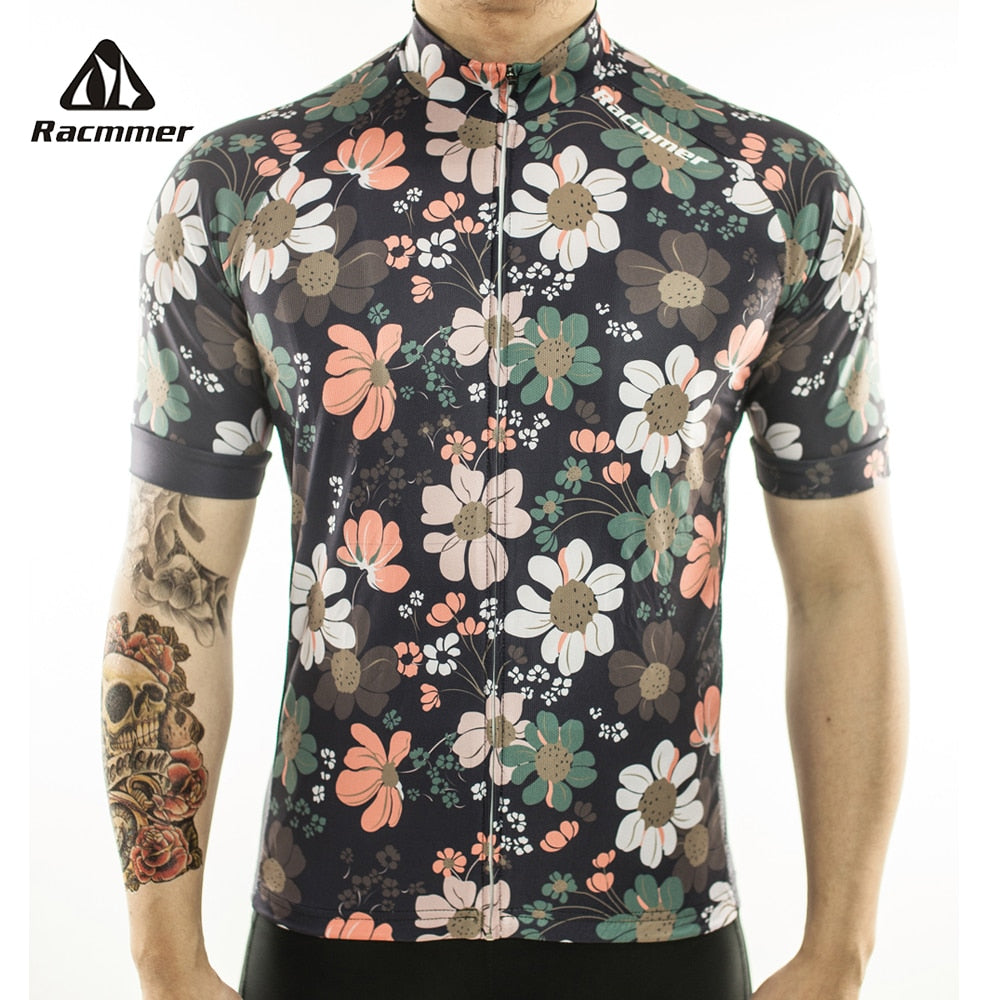 Take Time to Smell The Flowers Men's Cycling Jersey