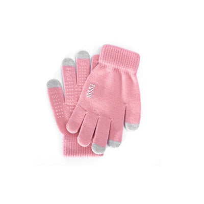 Running Gloves Warm Touch Screen Handy Full Finger Gloves