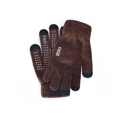 Running Gloves Warm Touch Screen Handy Full Finger Gloves