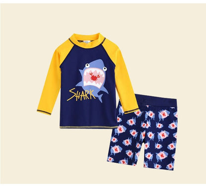 Kids Swimsuit Set Tops+Pants