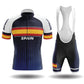2020 Spain Men's Cycling Jersey Short Kit