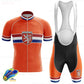 Netherlands Men's Cycling Jersey Bib Short Kit