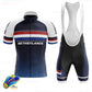 Netherlands Men's Cycling Jersey Bib Short Kit