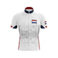 Netherlands Men's Cycling Jersey Bib Short Kit