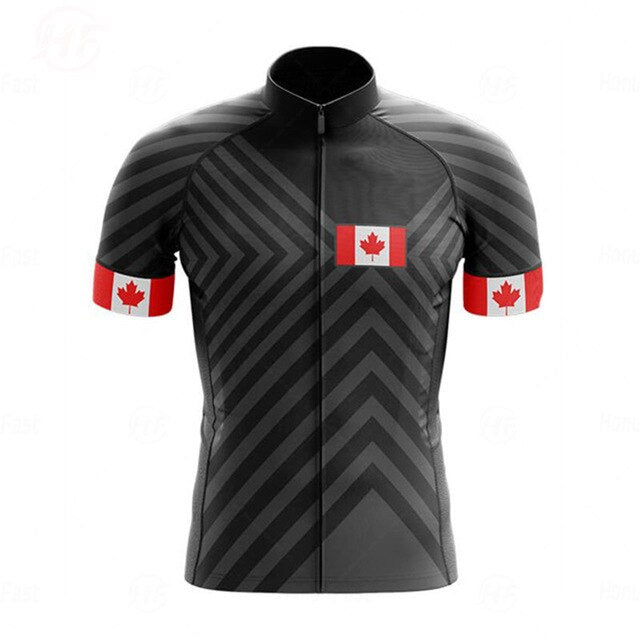 Canada Men's Cycling Jersey Short Kit
