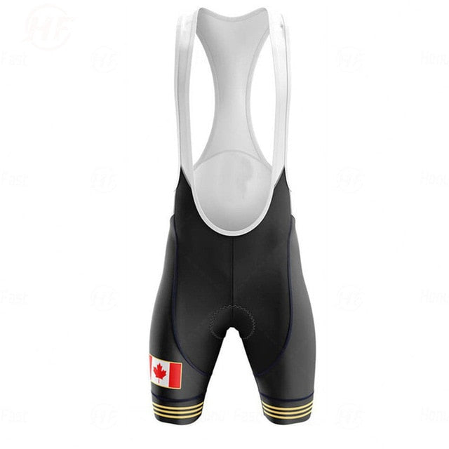 Canada Men's Cycling Jersey Short Kit