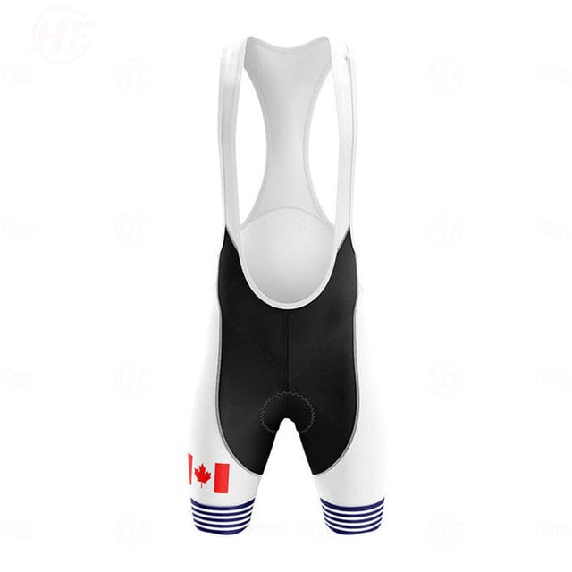 Canada Men's Cycling Jersey Short Kit