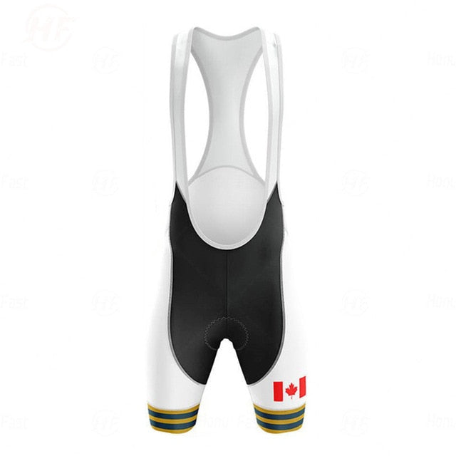 Canada Men's Cycling Jersey Short Kit